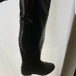 Extra wide over the knee boots